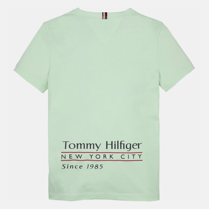 TOMMY HILFIGER NIÑO TSHIRT FLAG FUN DEW GREEN