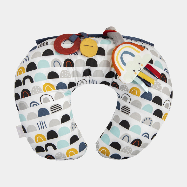 BOPPY ALMOHADA PARA BEBÉ BLACK/WHITE RAINBOWS