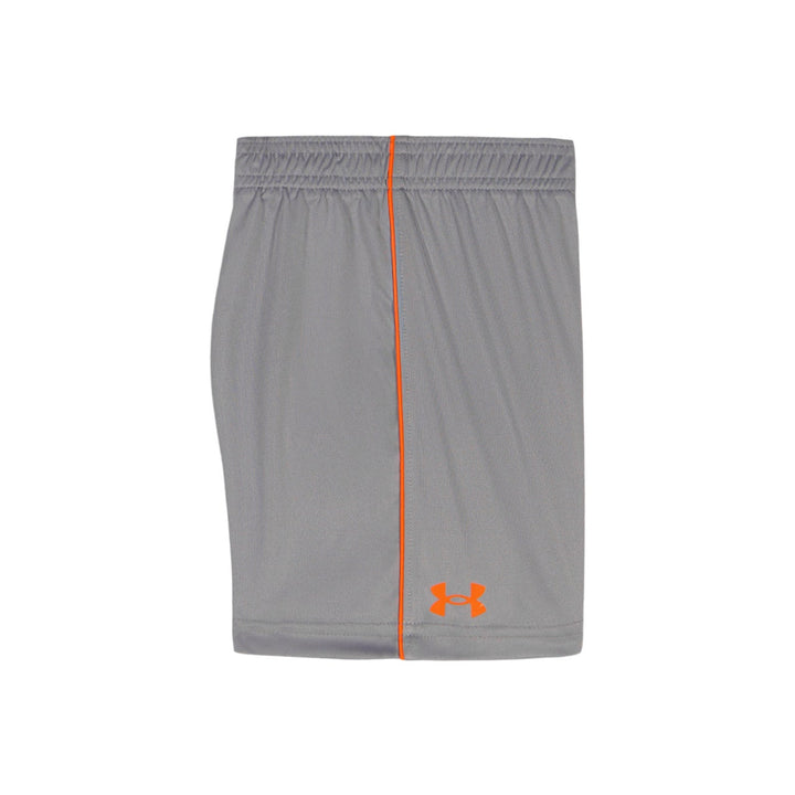 UNDER ARMOUR NIÑO CONJ. DE SHORT BLACK STEEL/ORANGE/WHITE