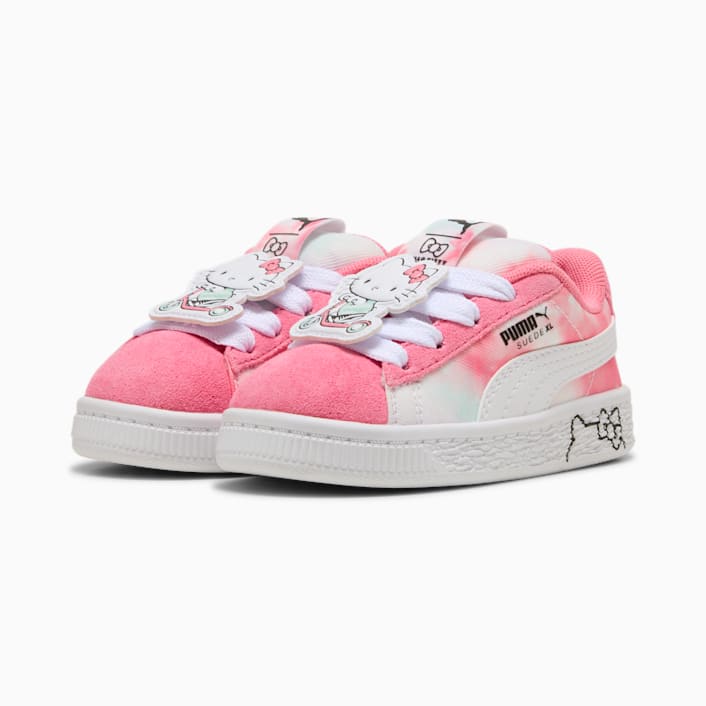 PUMA NIÑA ZAPATILLA SUEDE XL HK&FR AC PINK