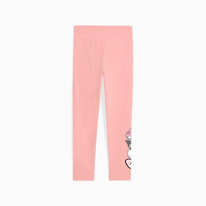 PUMA NIÑA LEGGIN X HELLO KITTY & FRIENDS HIGH WAIST SALMON