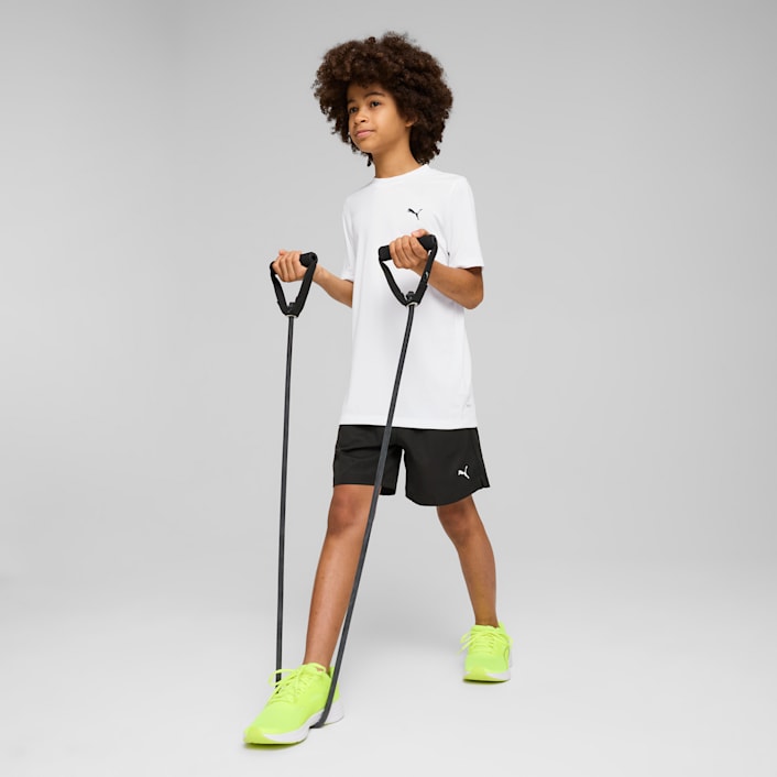 PUMA NIÑO TSHIRT TAD ESS SMALL LOGO WHITE