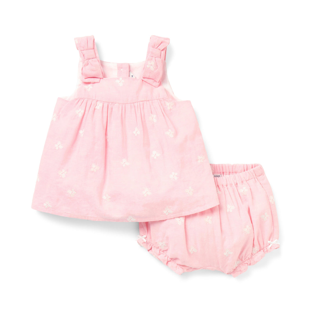 Conjunto de Short Pink para Bebé Niña