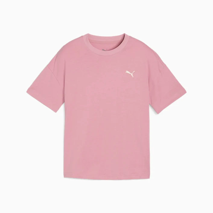 PUMA NIÑA TSHIRT WARDROBE ESS RELAXED PINK