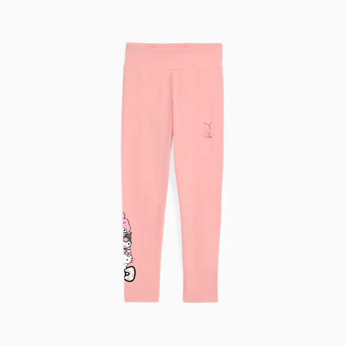 PUMA NIÑA LEGGIN X HELLO KITTY & FRIENDS HIGH WAIST SALMON