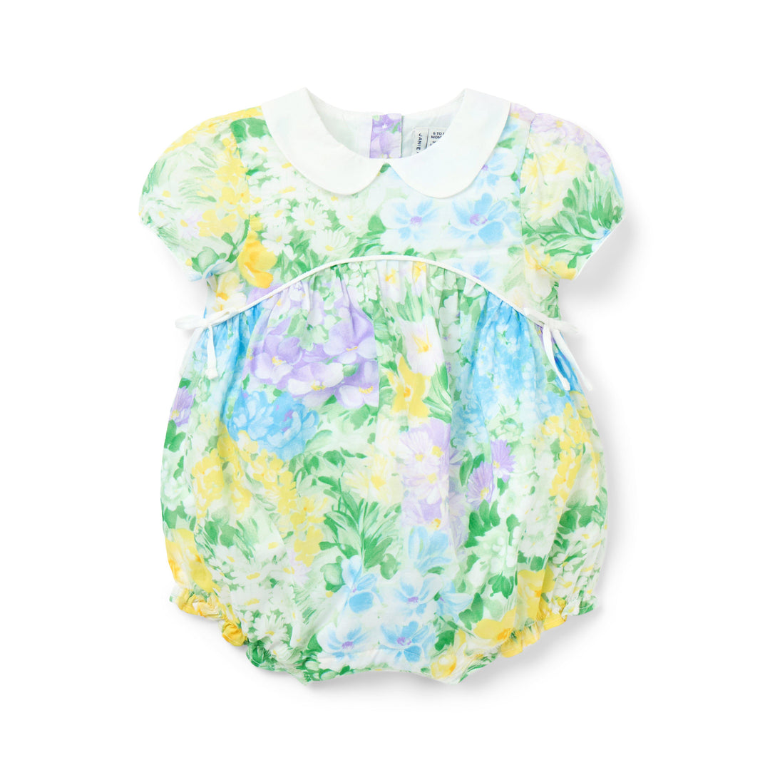 Romper Floral Green para Bebé Niño