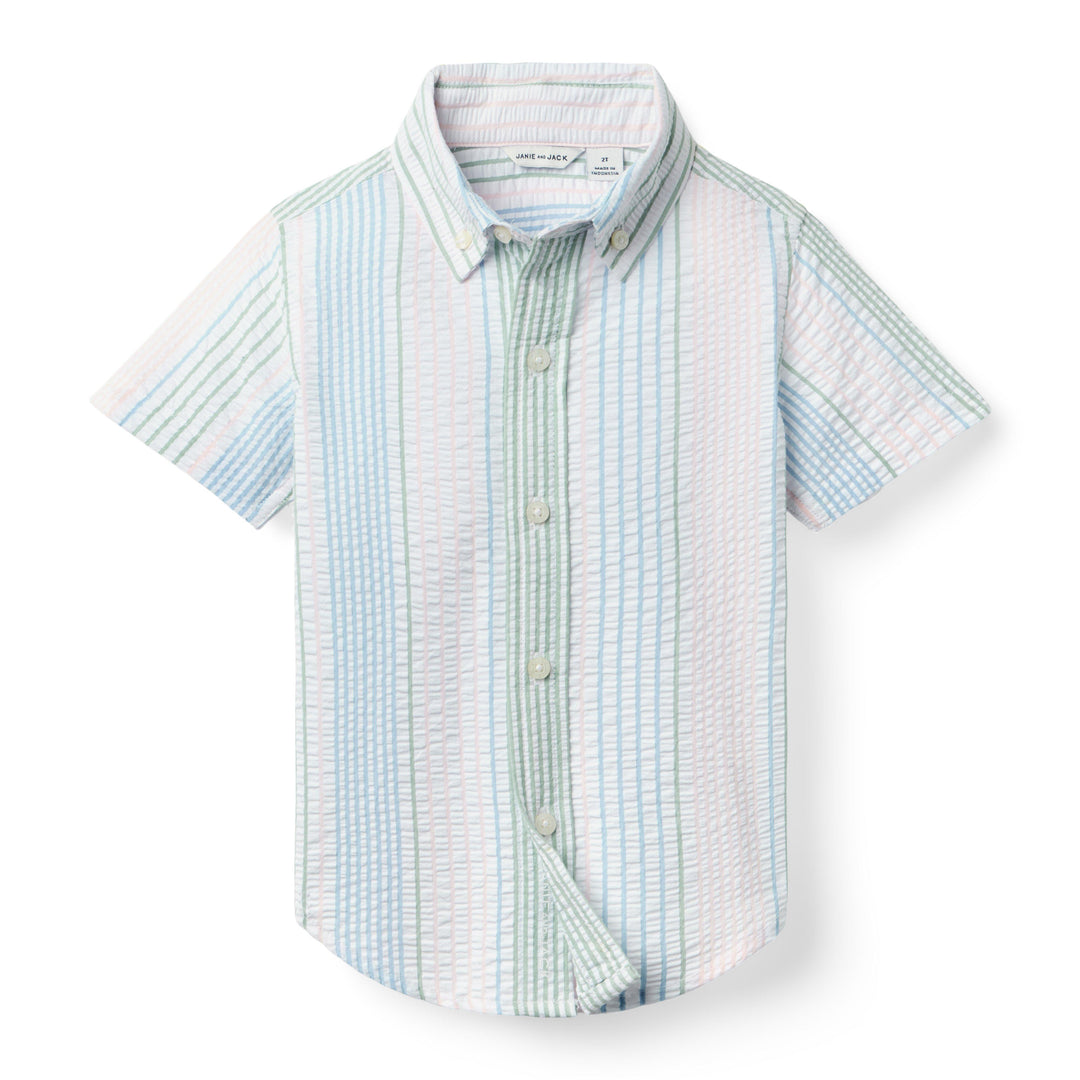 Camisa Cotton Woven para Bebé Niño