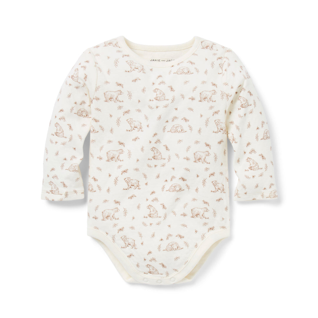 Body U K Neutral Bear Toile Wb para Bebé Niño