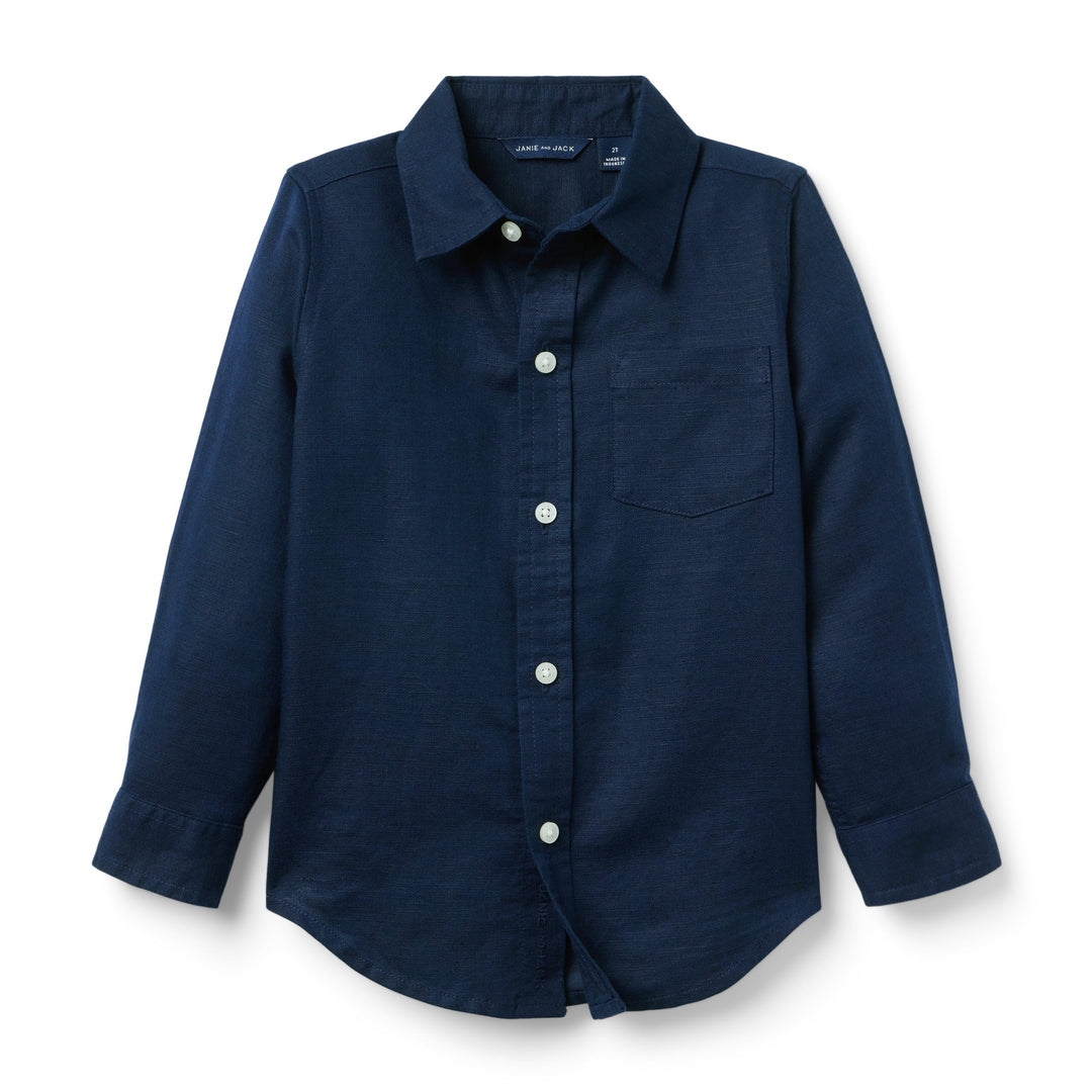 Camisa The Linen Cotton para Bebé Niño
