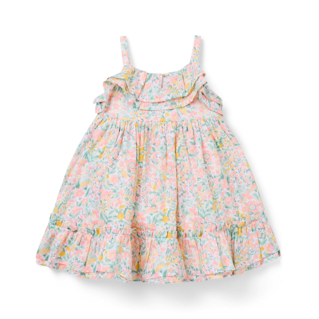 Vestido Floral White para Bebé Niña
