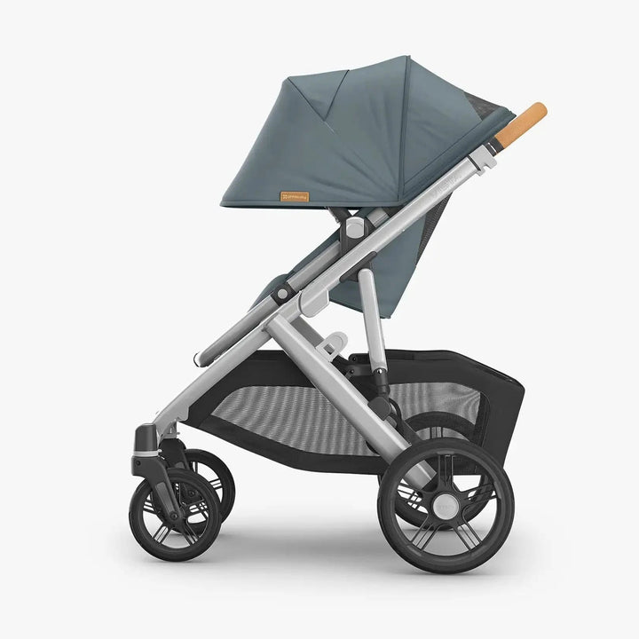 UPPABABY COCHE VISTA V3 STROLLER CALLUM STONE BLUE/SILVER
