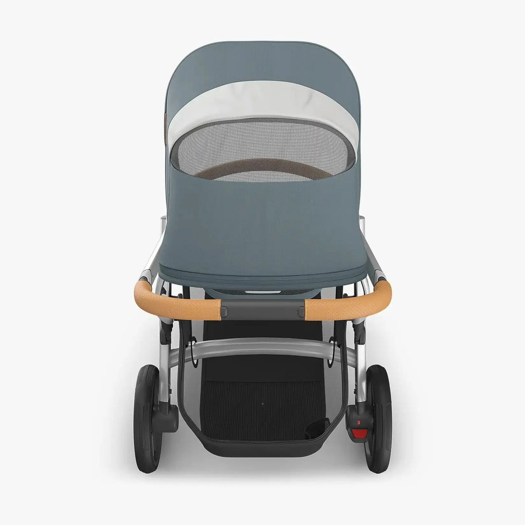UPPABABY COCHE VISTA V3 STROLLER CALLUM STONE BLUE/SILVER