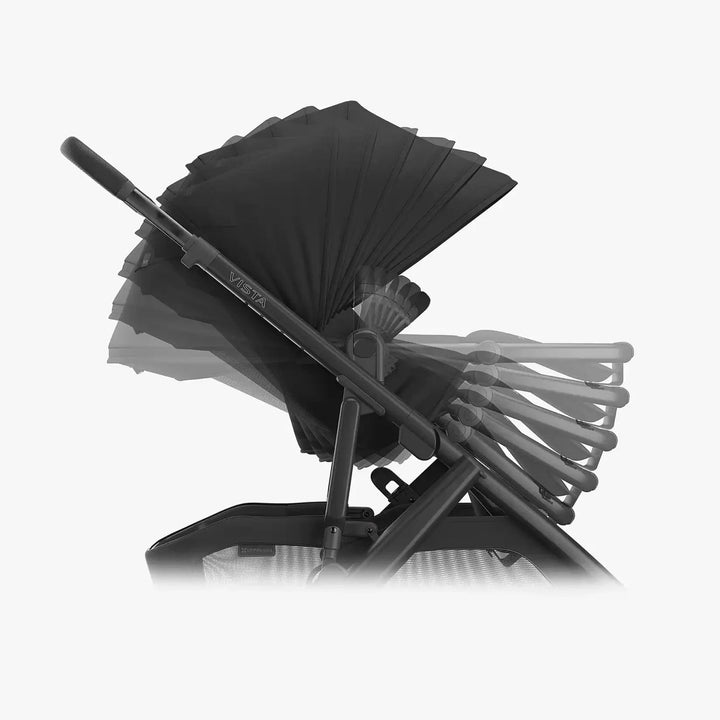 UPPABABY COCHE VISTA V3 STROLLER JAKE CHARCOAL/BLACK