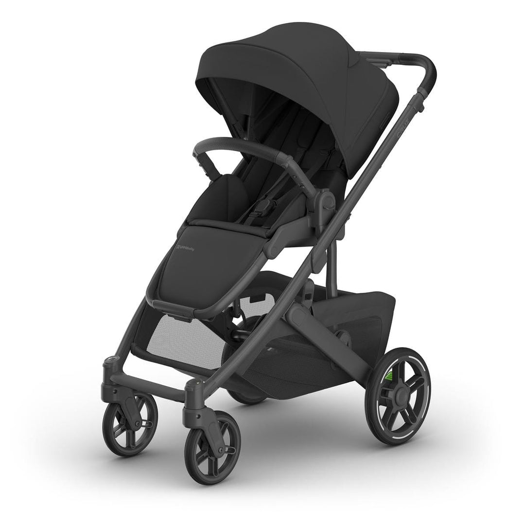 Uppababy Coche Cruz V3 Stroller Jake Charcoal/Carbon/Black Leather