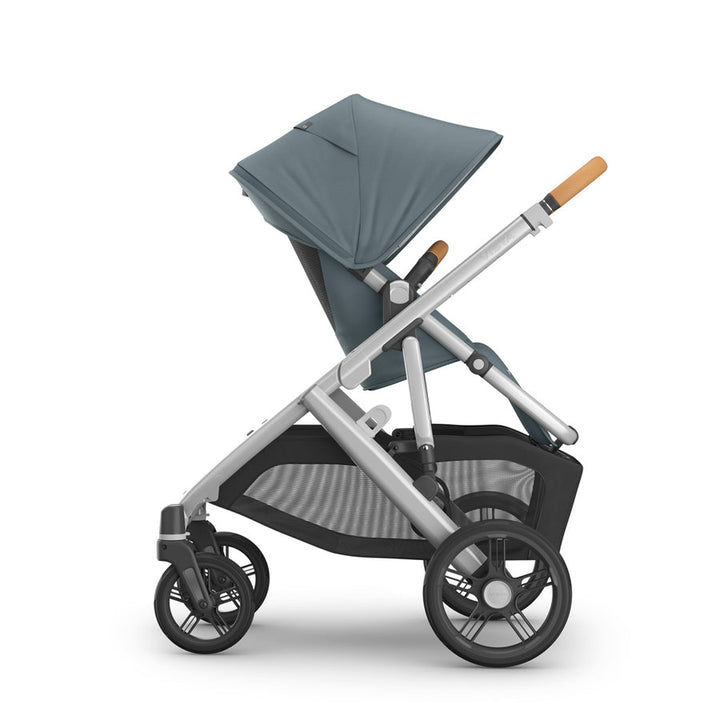 UPPABABY COCHE VISTA V3 STROLLER CALLUM STONE BLUE/SILVER