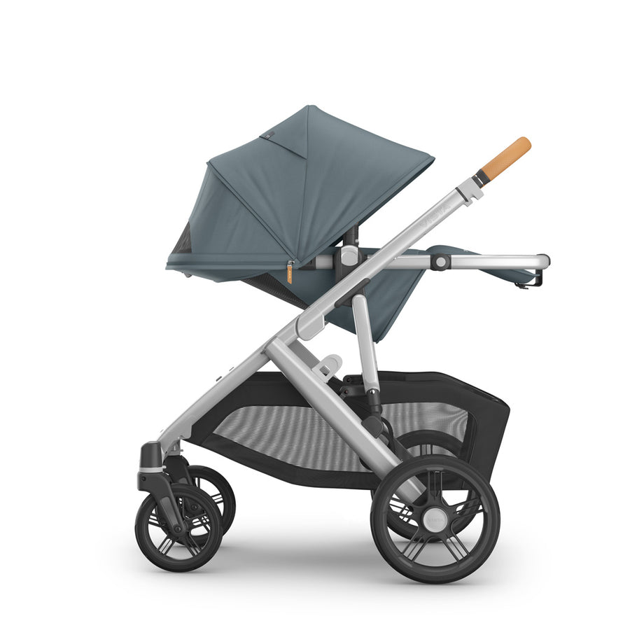 UPPABABY COCHE VISTA V3 STROLLER CALLUM STONE BLUE/SILVER