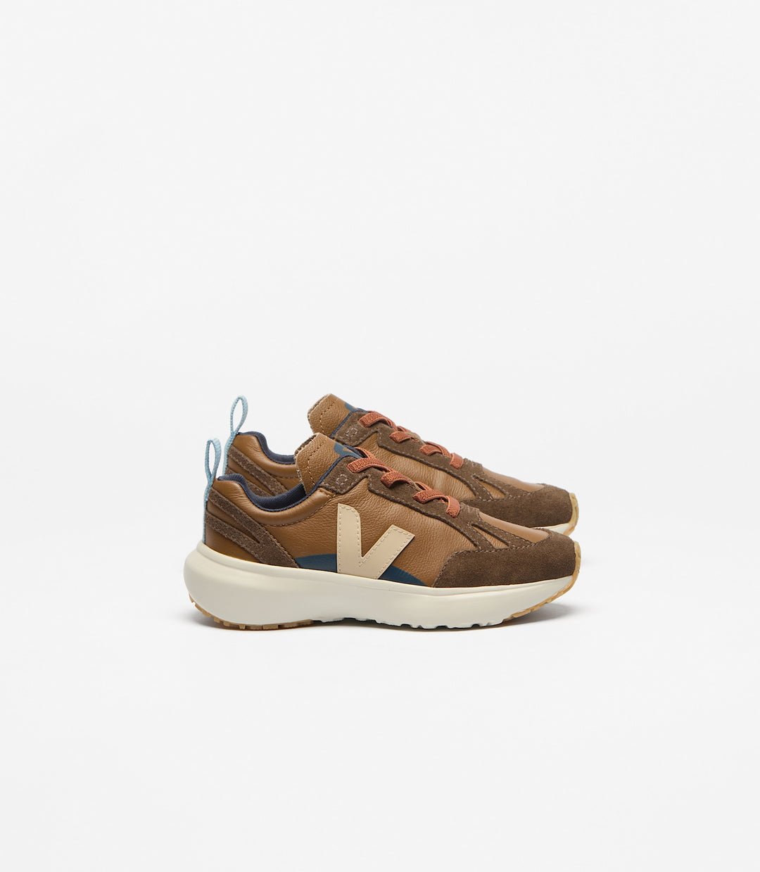 Veja Zapatilla Bonpoint Small Canary Brown Almond para Niño