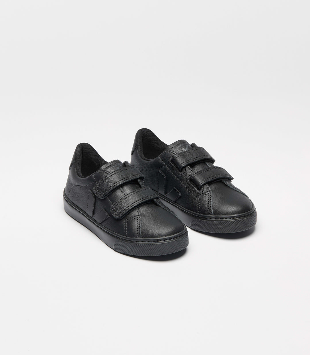 VEJA NIÑO ZAPATILLA ESPLAR LEATHER FULL-BLACK