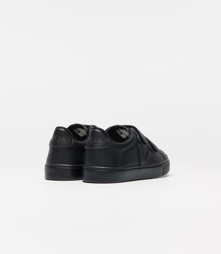 VEJA NIÑO ZAPATILLA ESPLAR LEATHER FULL-BLACK