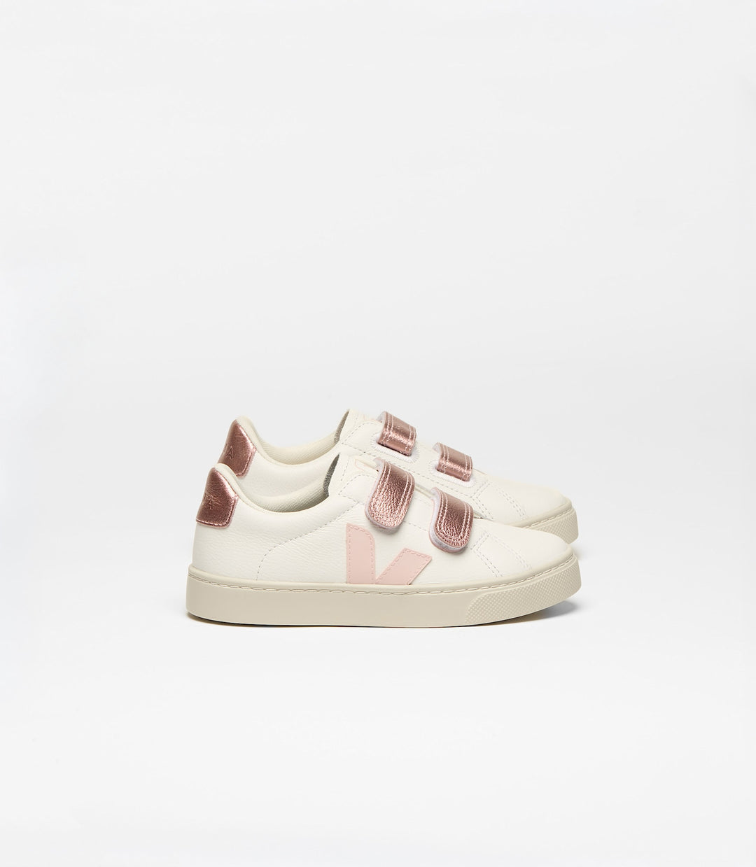 Veja Zapatilla Small Esplar Extra White Petale Nacre para Niña