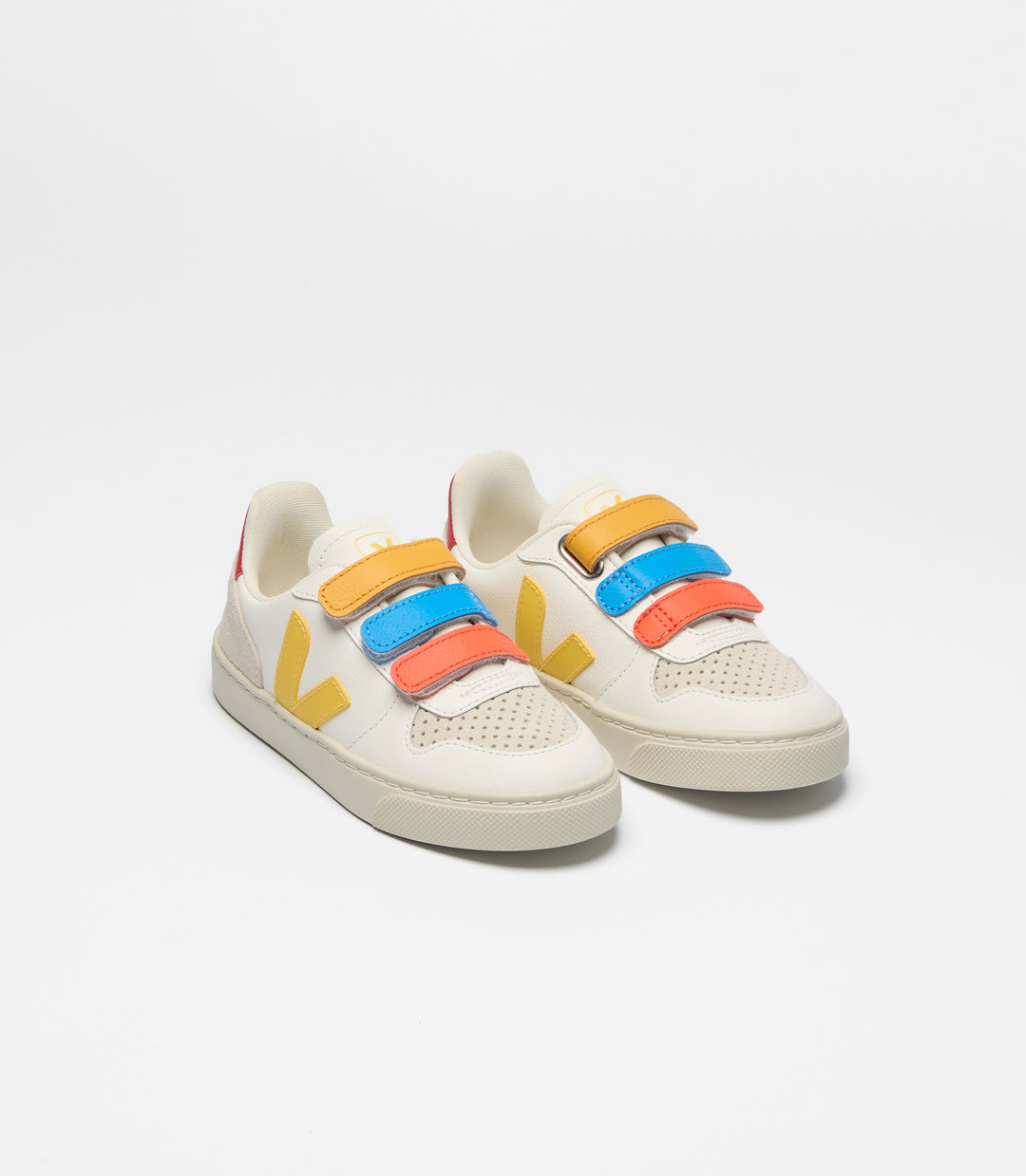 VEJA NIÑO ZAPATILLA V-10 LEATHER WHITE/TONIC