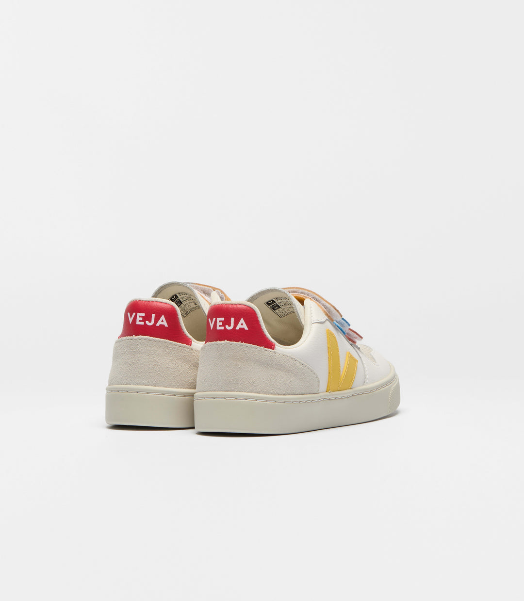 VEJA NIÑO ZAPATILLA V-10 LEATHER WHITE/TONIC
