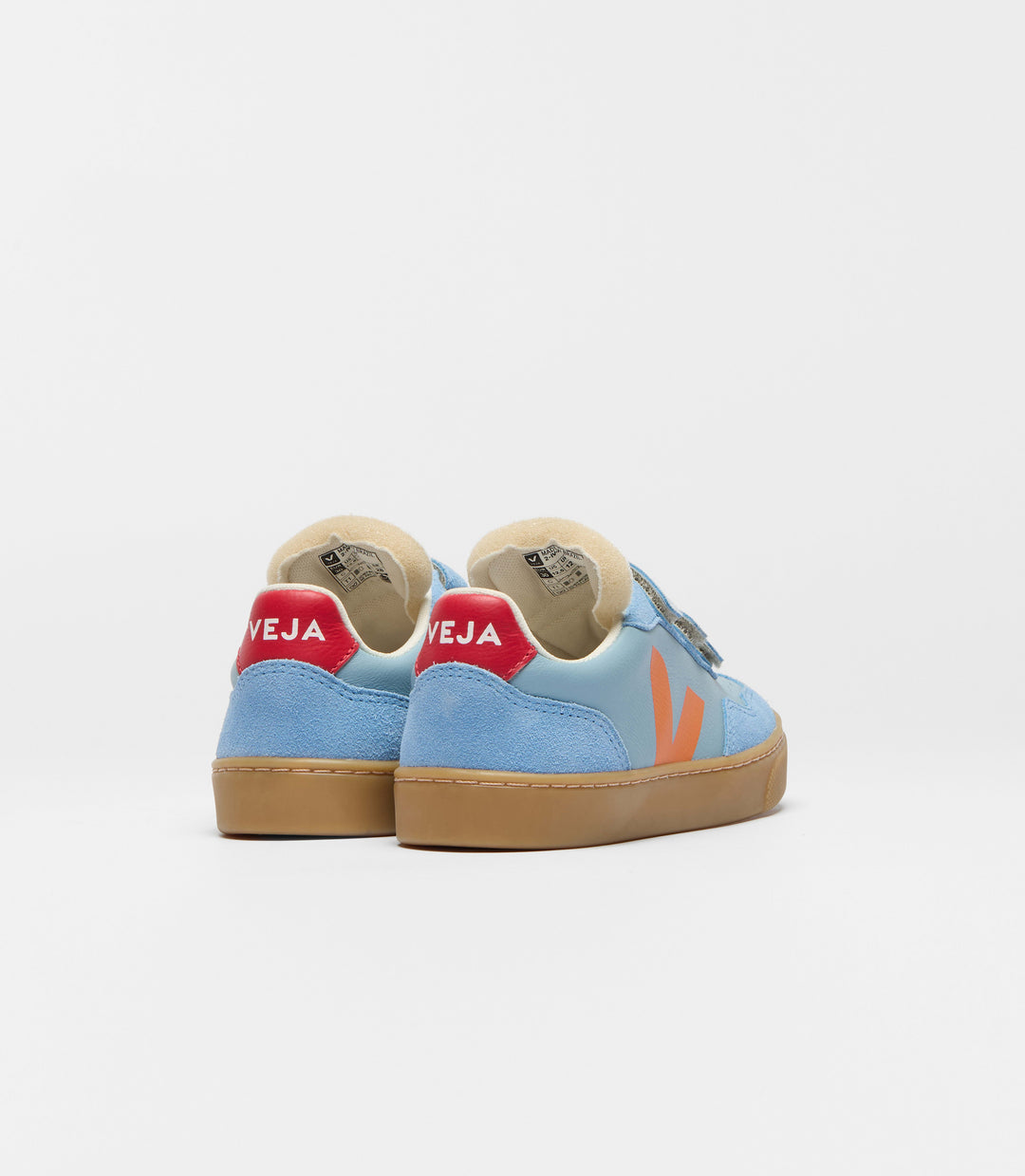 VEJA NIÑO ZAPATILLA V-90 O.T. STEEL/FURY/NATURAL