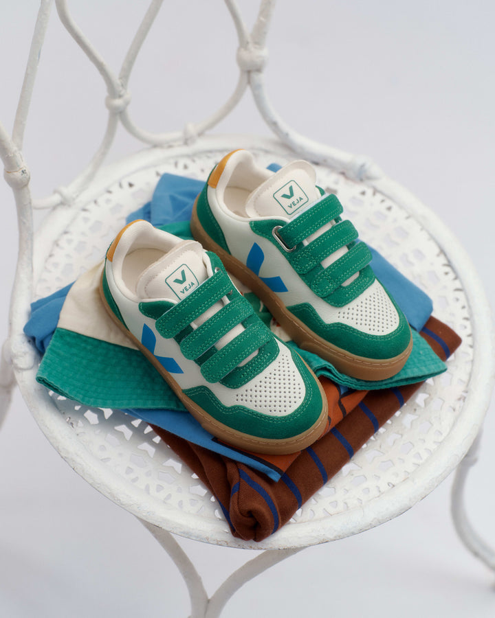 VEJA NIÑO ZAPATILLA V-90 O.T. JADE/EGEE/EMERAUDE