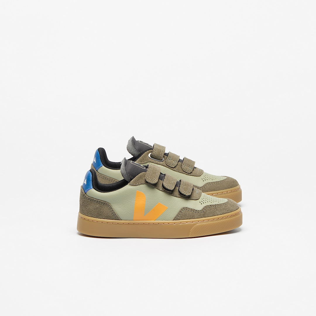 Veja Zapatilla Small V-90 Clay Mango Kaki para Niño