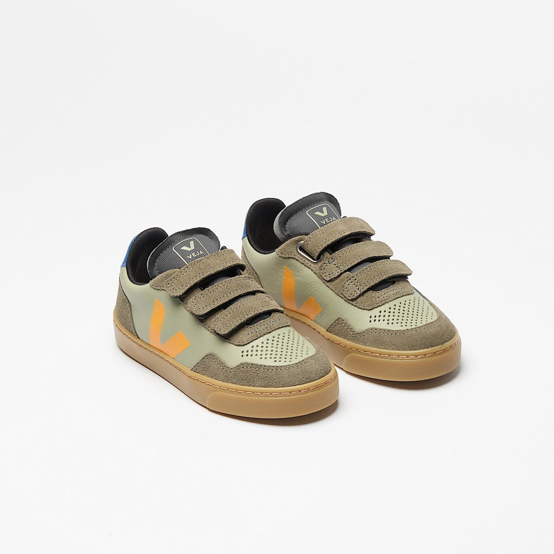 Veja Zapatilla Small V-90 Clay Mango Kaki para Niño
