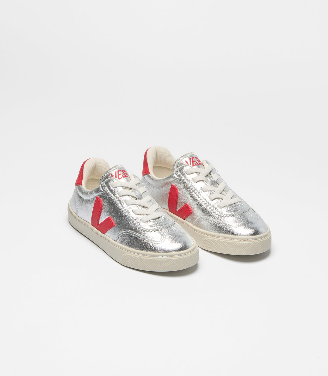 VEJA NIÑA ZAPATILLA VOLLEY O.T. SILVER/PEKIN