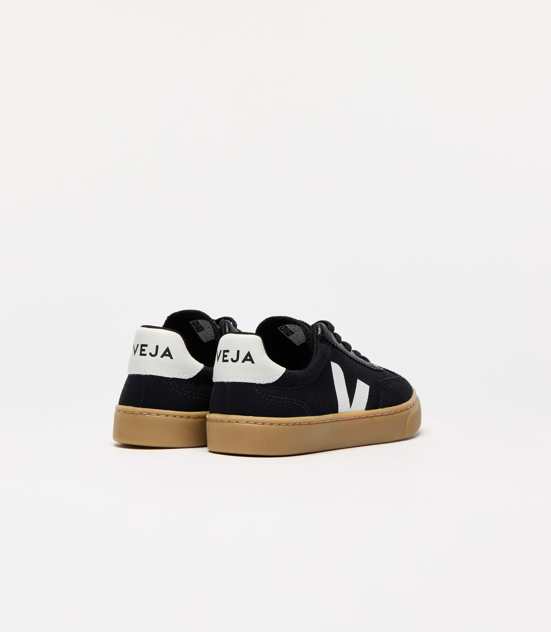 VEJA NIÑO ZAPATILLA VOLLEY CANVAS BLACK/WHITE