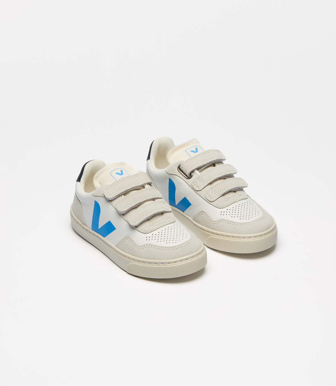 VEJA NIÑO ZAPATILLA V-90 O.T. LEATHER EXTRA-WHITE/EGEE