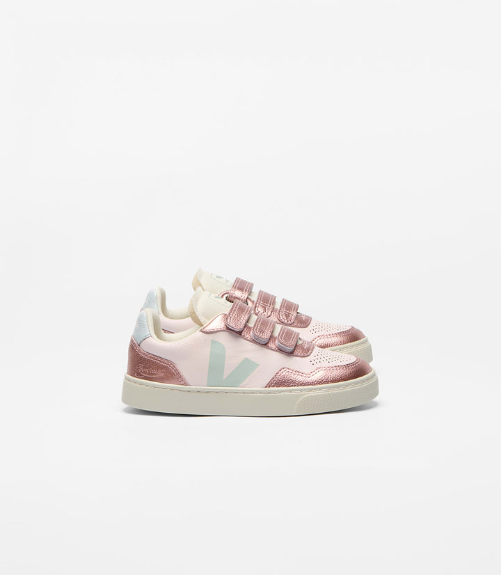 VEJA ZAPATILLA V-90 LEATHER BONPOINT LASSI SUN NACRE