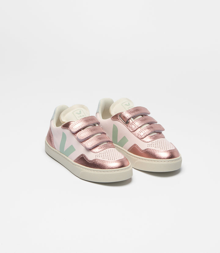VEJA ZAPATILLA V-90 LEATHER BONPOINT LASSI SUN NACRE