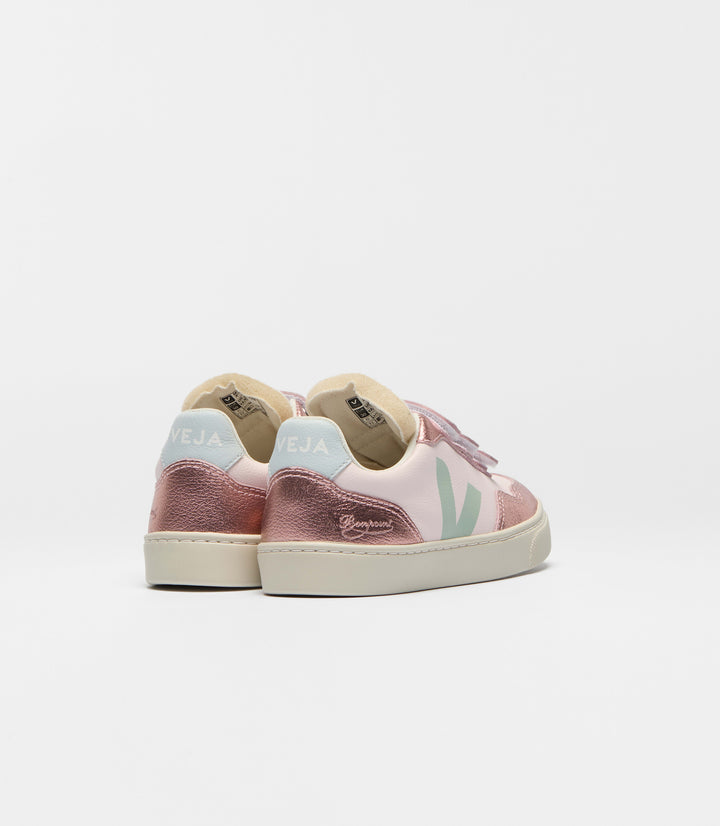 VEJA ZAPATILLA V-90 LEATHER BONPOINT LASSI SUN NACRE