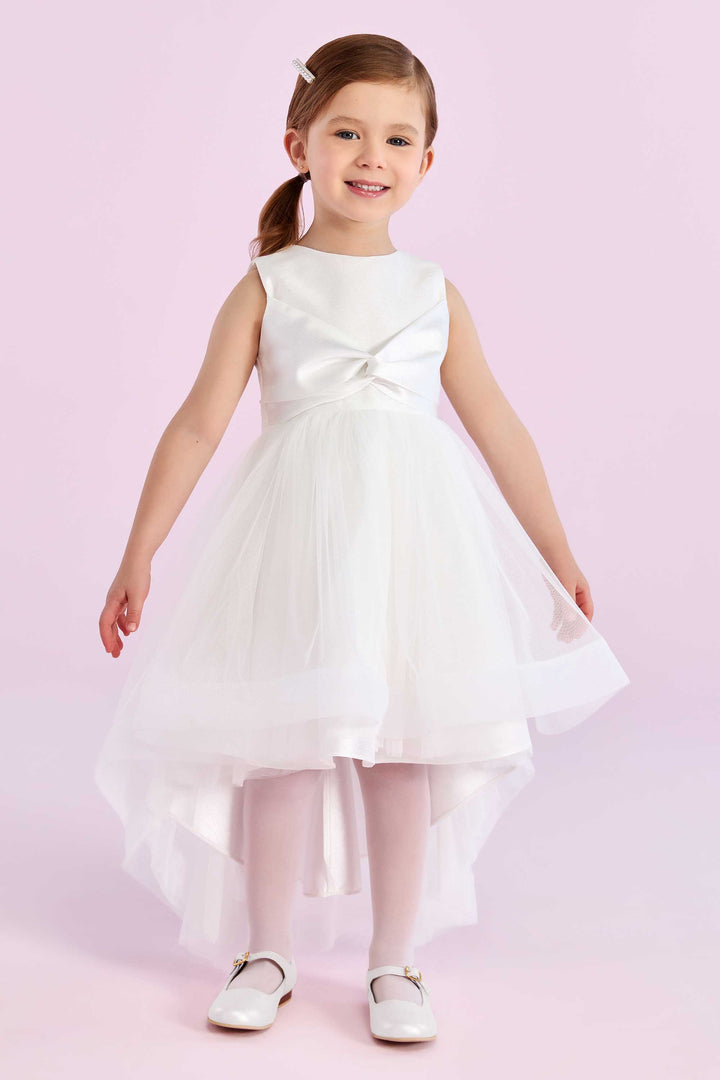 PETIT CHERIE NIÑA VESTIDO CLASSICOS OFF WHITE