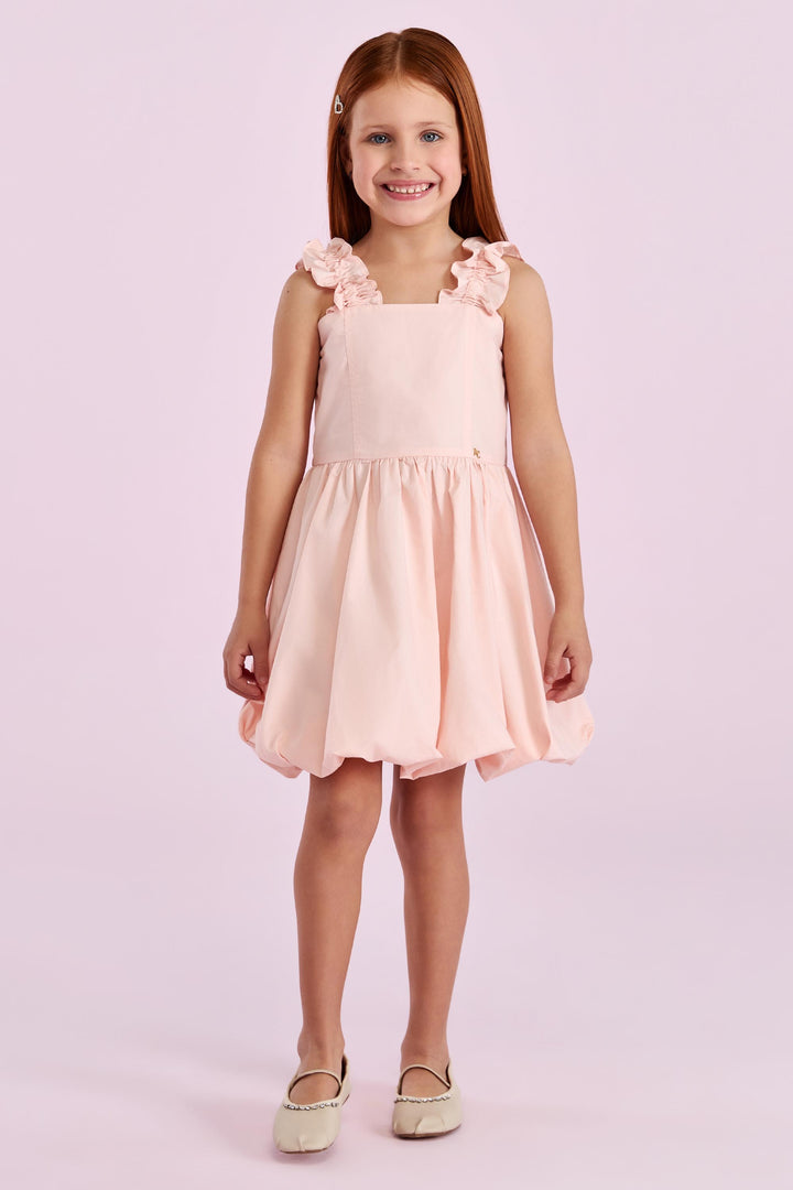 PETIT CHERIE NIÑA VESTIDO ROSA CLARO