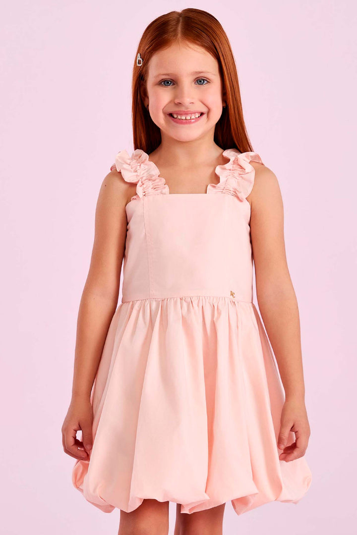 PETIT CHERIE NIÑA VESTIDO ROSA CLARO