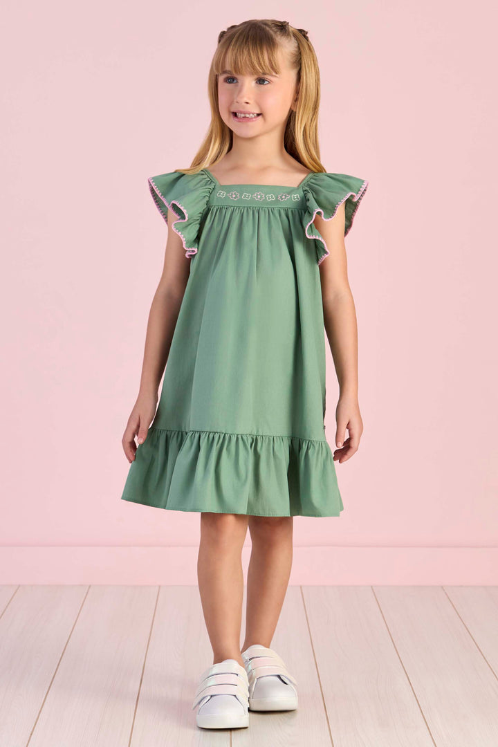 MON SUCRÉ VESTIDO FOREST VERDE