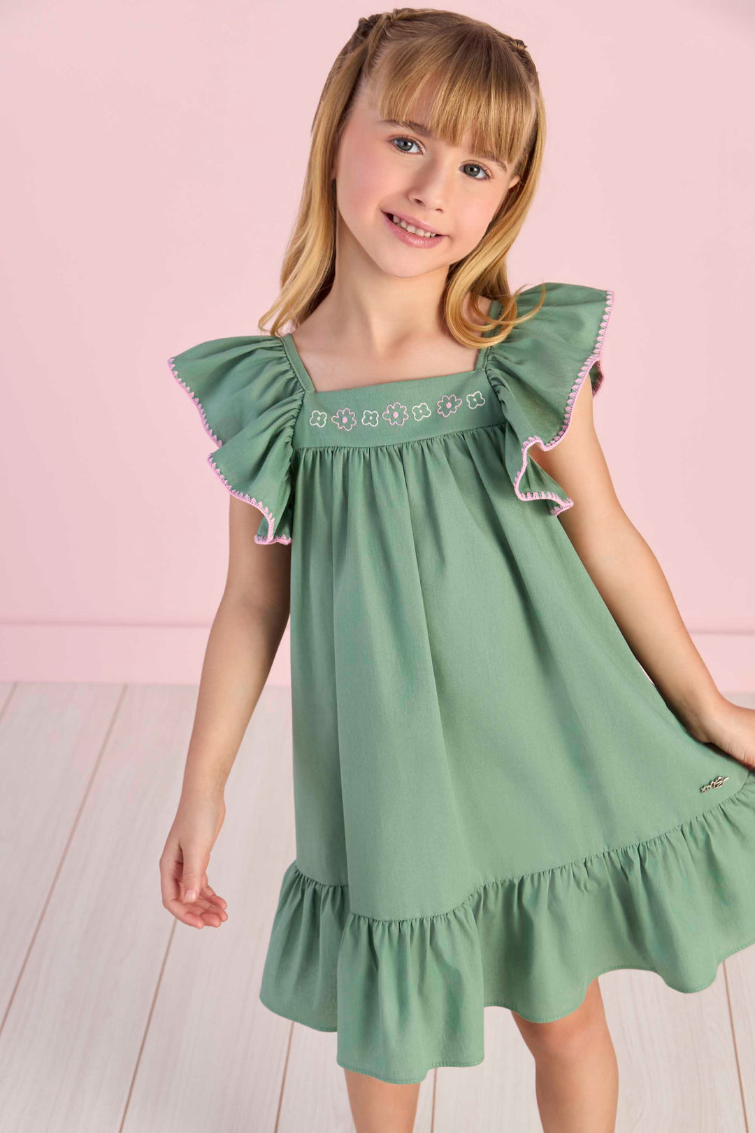 MON SUCRÉ VESTIDO FOREST VERDE