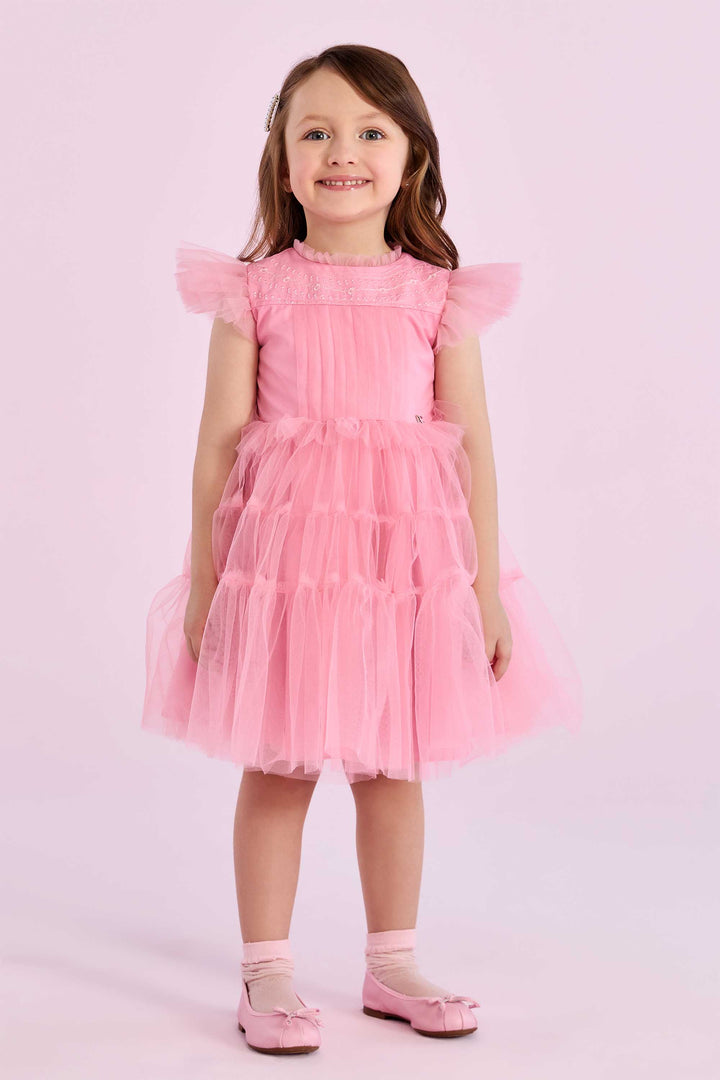 PETIT CHERIE NIÑA VESTIDO BALLERINE ROSA