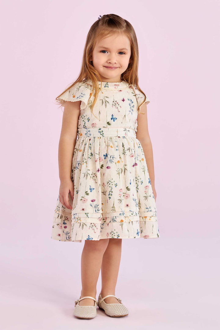 PETIT CHERIE NIÑA VESTIDO DOLCE GIARDINO ESTAMPADO