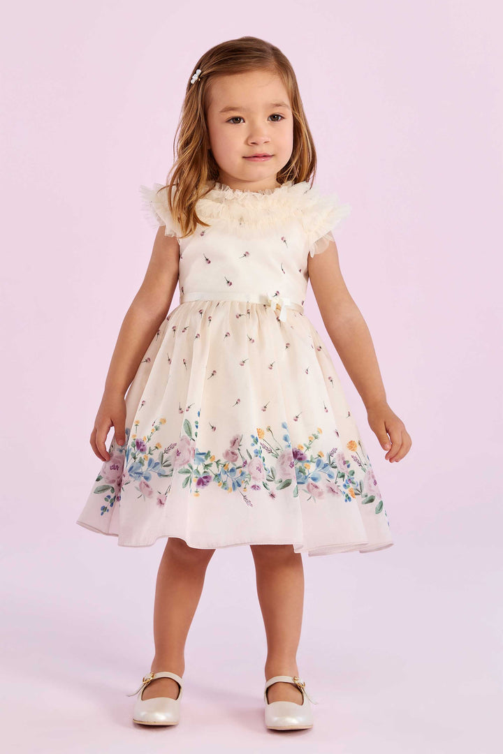 PETIT CHERIE NIÑA VESTIDO DOLCE GIARDINO ESTAMPADO