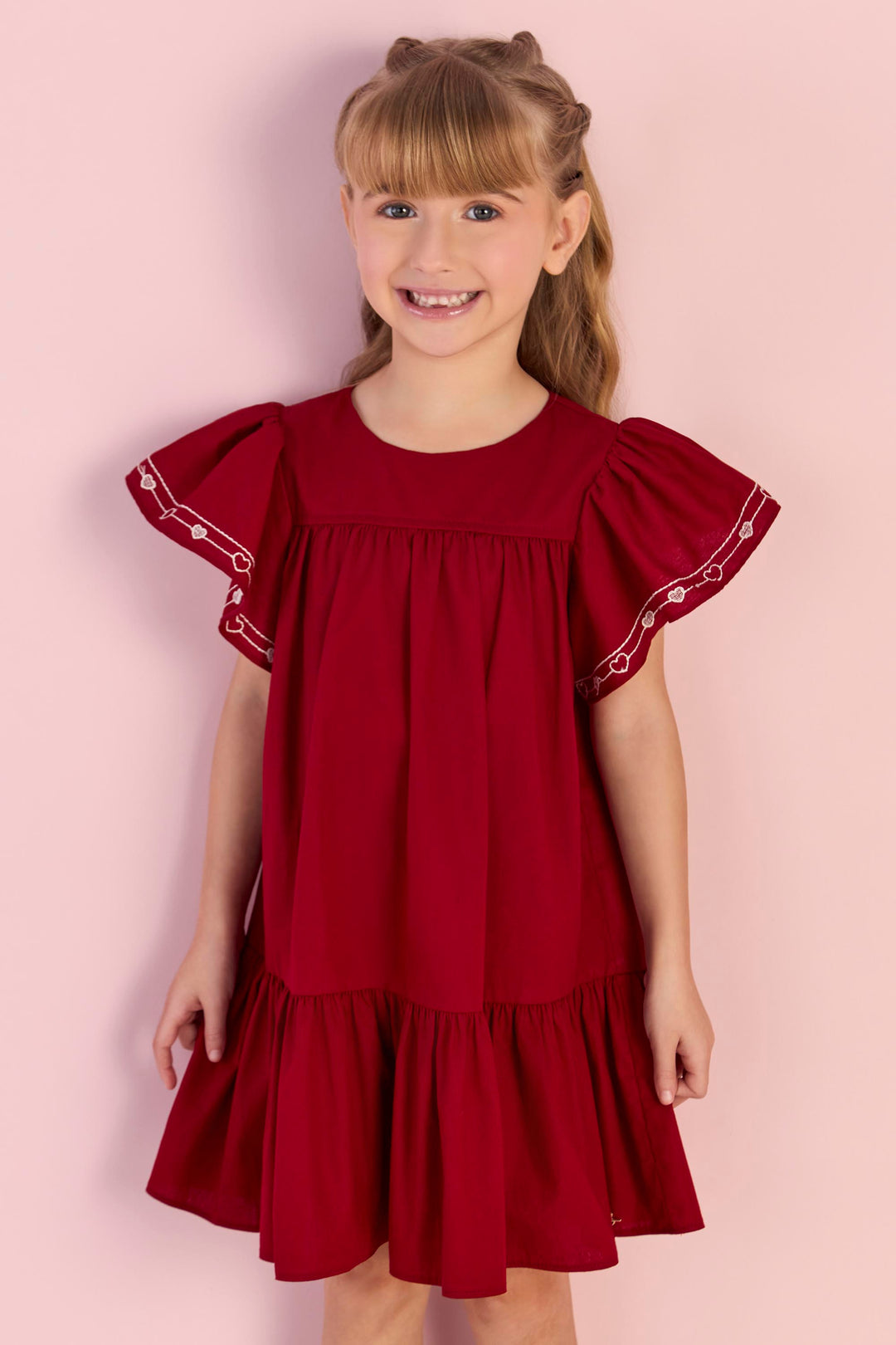 MON SUCRÉ VESTIDO CAKE SHOP VERMELHO