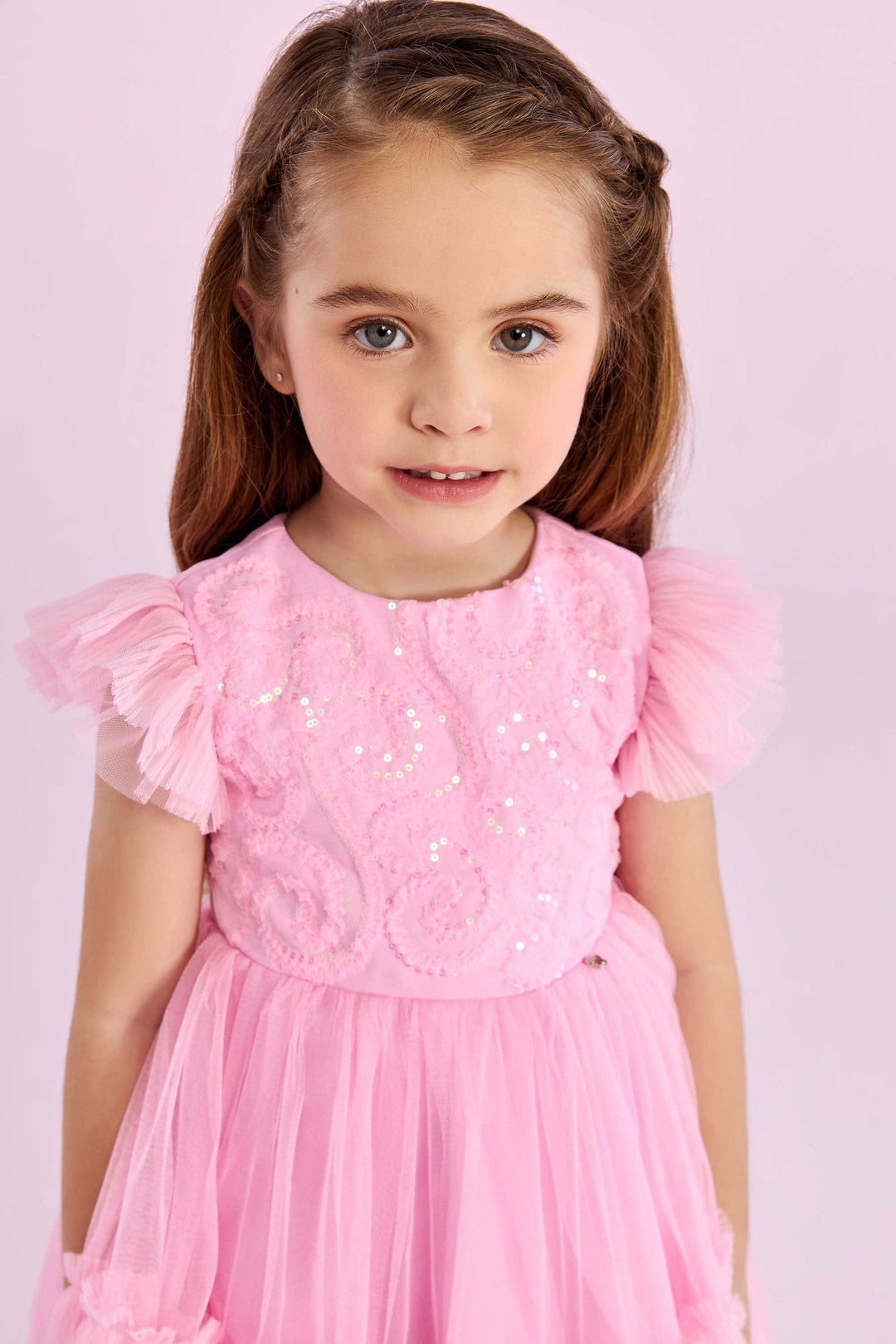 PETIT CHERIE NIÑA VESTIDO CLASSICOS ROSA