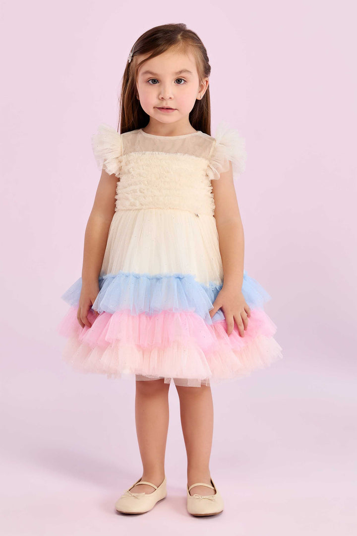 PETIT CHERIE NIÑA VESTIDO CLASSICOS COLORIDO