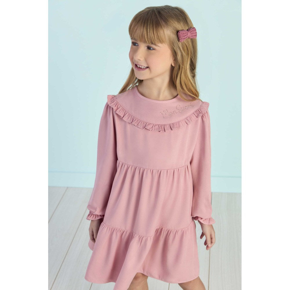 MON SUCRÉ NIÑA VESTIDO BEAR ROSA