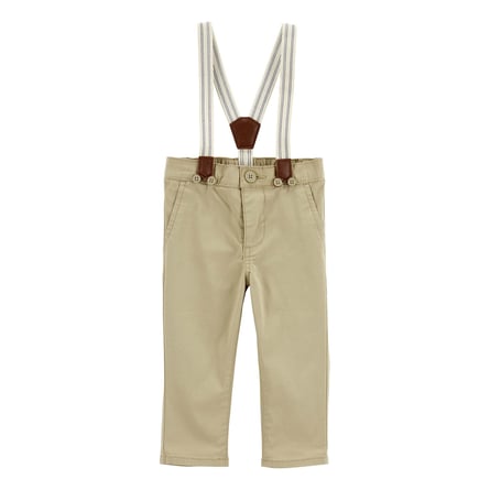 OSHKOSH BEBE NIÑO OVEROL KHAKI