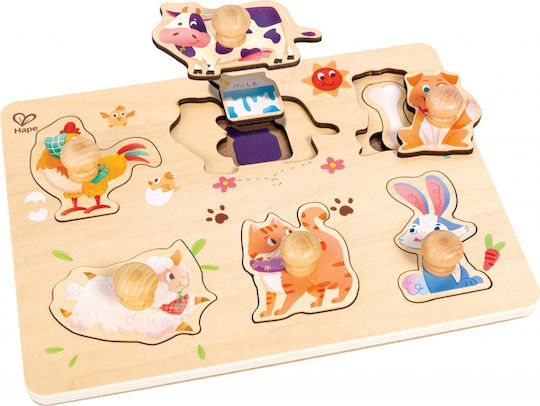 HAPE ROMPECABEZAS DE CAPAS DE LA GRANJA